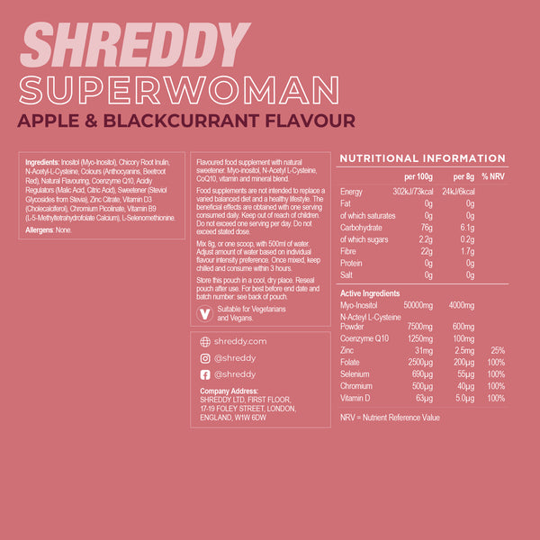 SUPERWOMAN - Apple & Blackcurrant