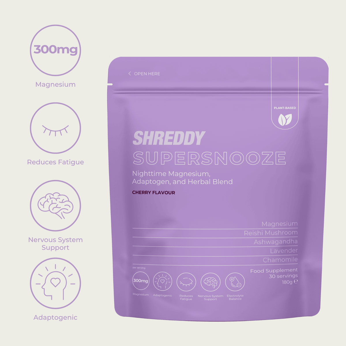 SUPERSNOOZE Cherry
