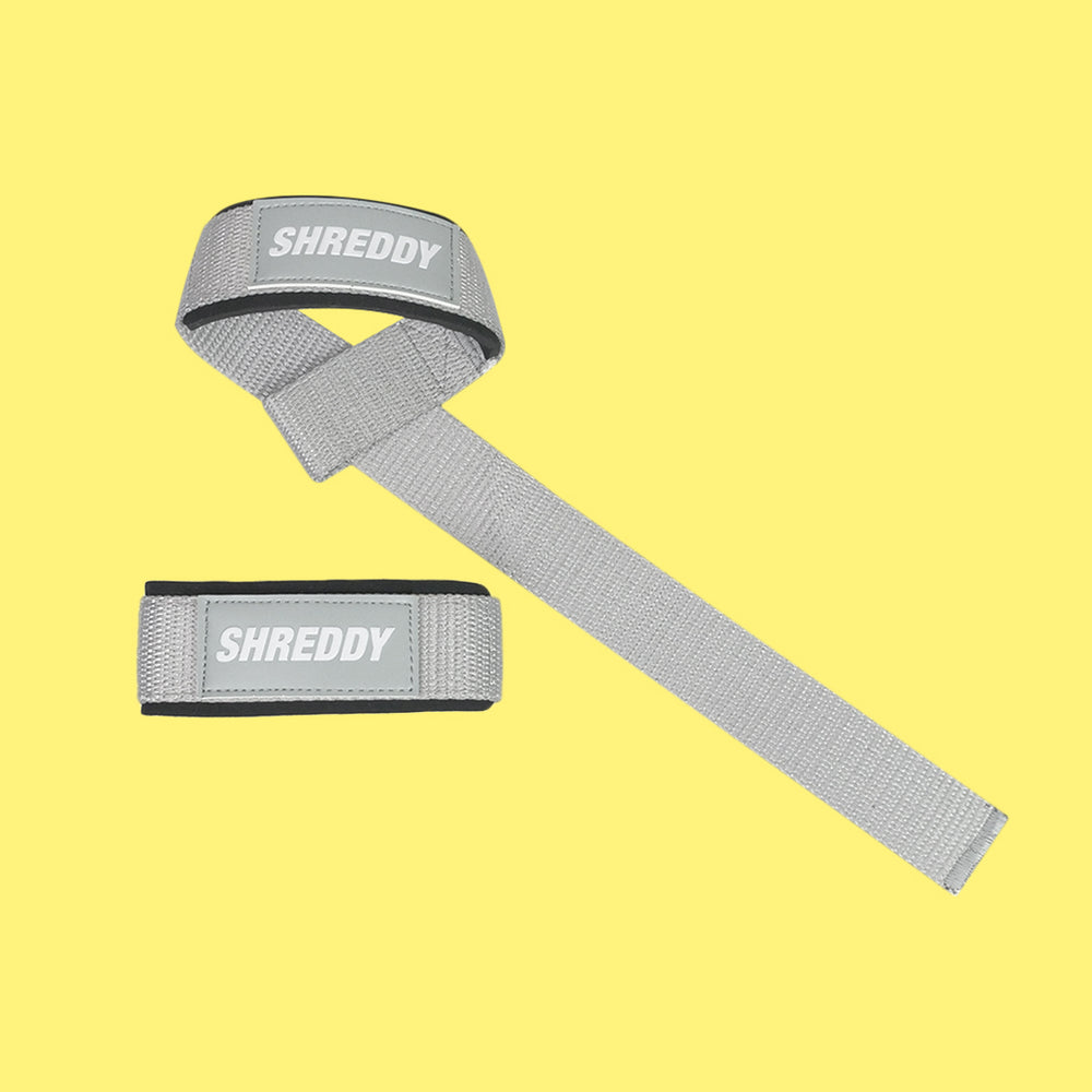 Cloudy Grey Lifting Strap